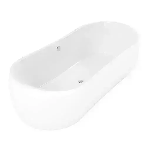 Modern White Bathtub