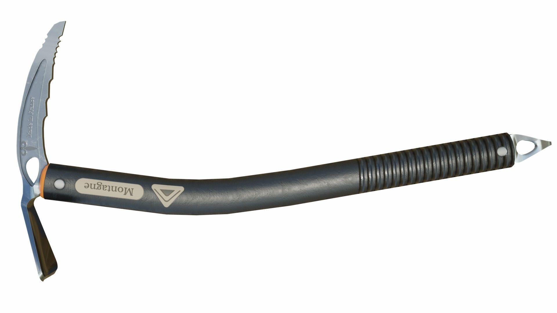 Ice-axe diamond mountaineering axe 3D model_1