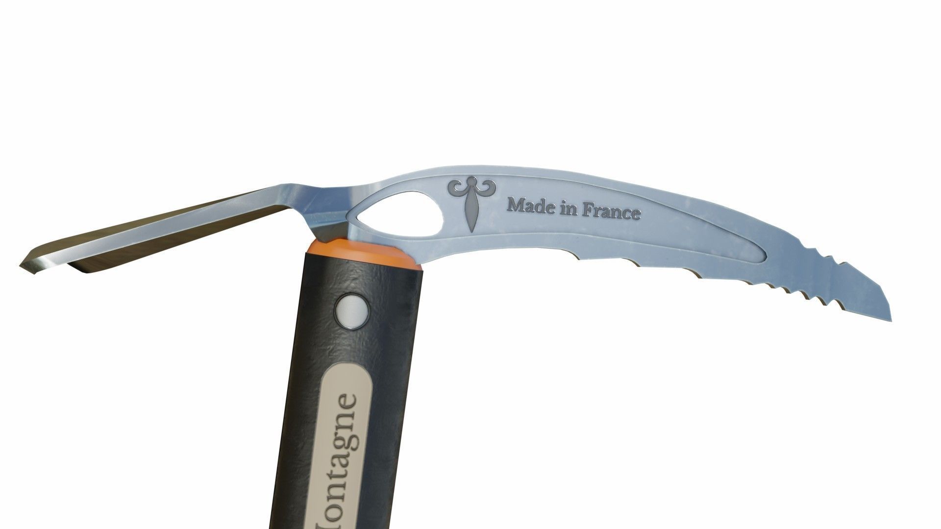 Ice-axe diamond mountaineering axe 3D model_5