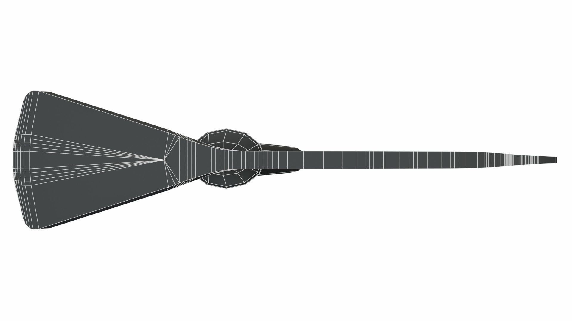 Ice-axe diamond mountaineering axe 3D model_15