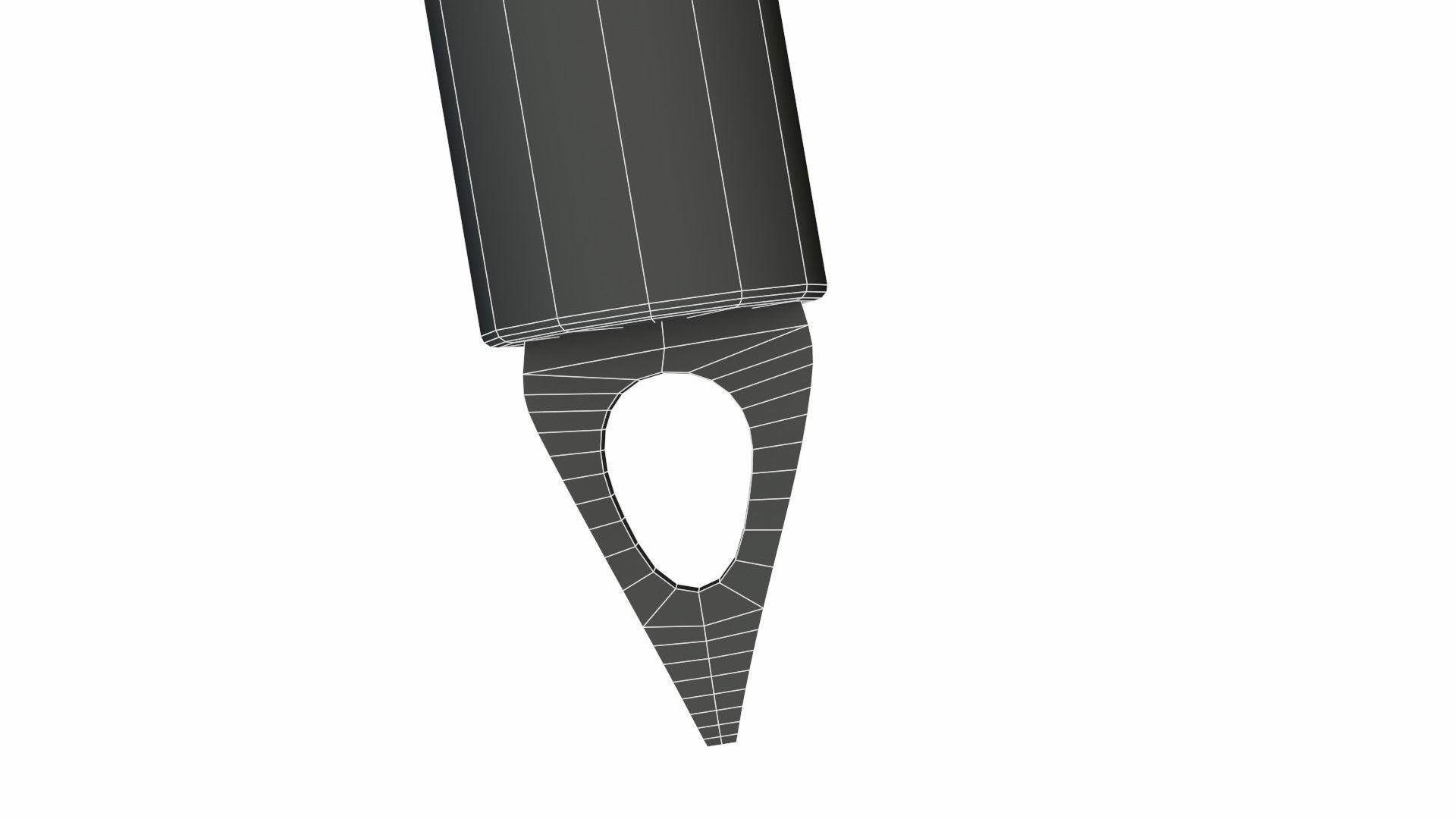 Ice-axe diamond mountaineering axe 3D model_16