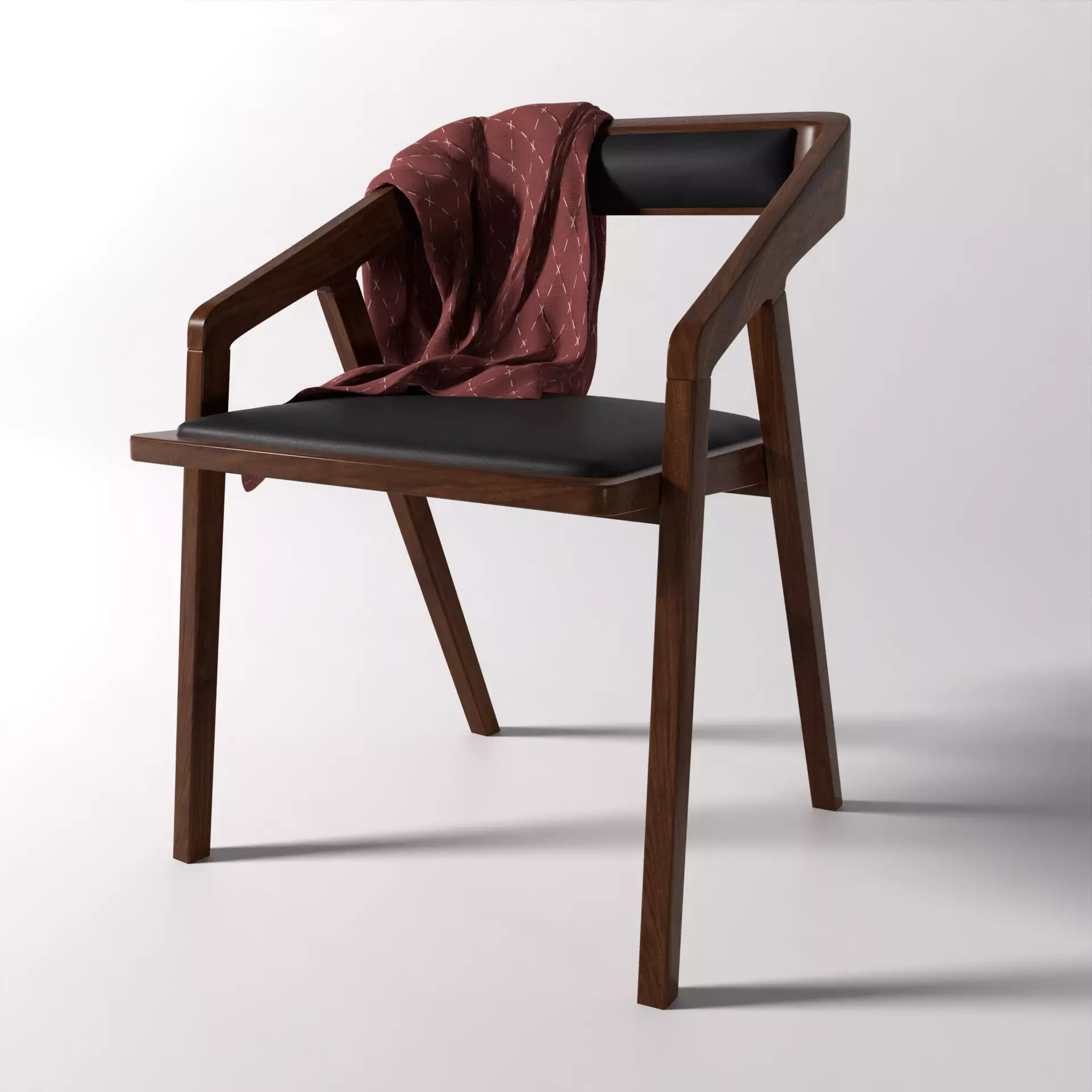 single chair 3d model 3D model