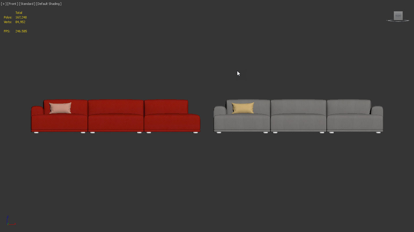 Connect Sofa 3 Seater 01 by Muuto 3D model_8