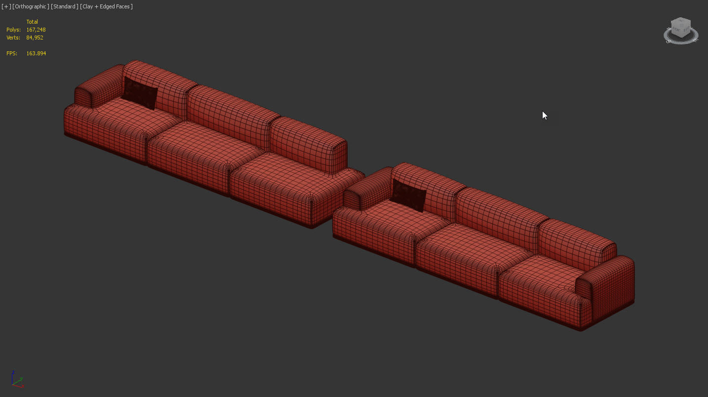 Connect Sofa 3 Seater 01 by Muuto 3D model_12