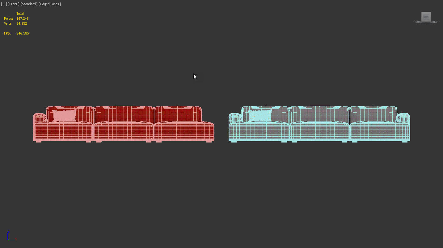 Connect Sofa 3 Seater 01 by Muuto 3D model_9