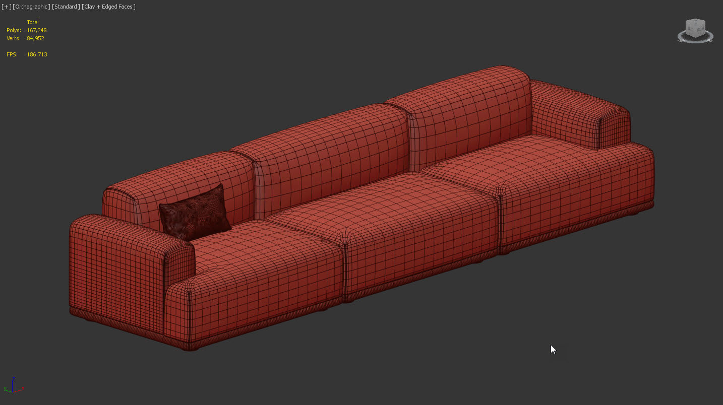 Connect Sofa 3 Seater 01 by Muuto 3D model_14