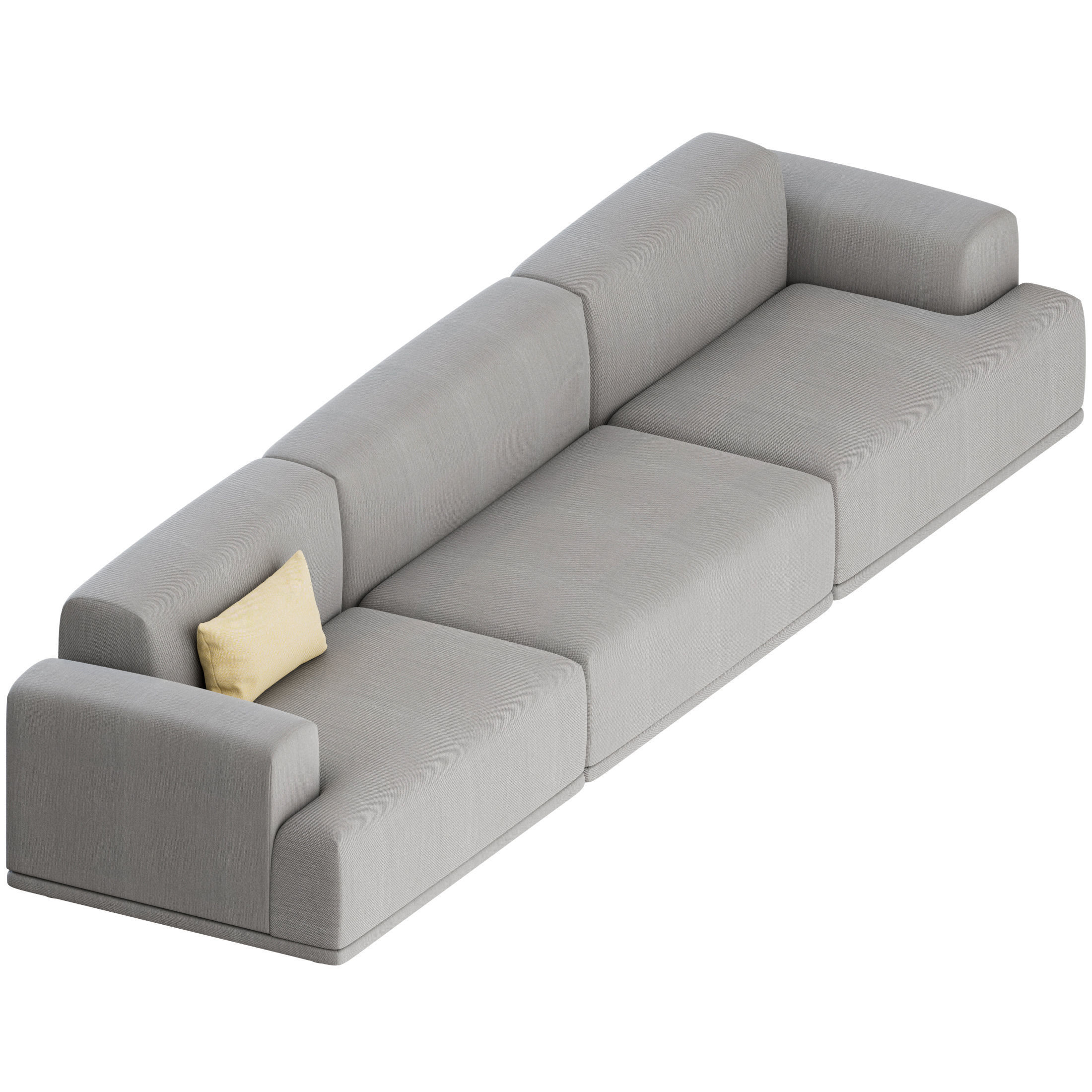 Connect Sofa 3 Seater 01 by Muuto 3D model_7
