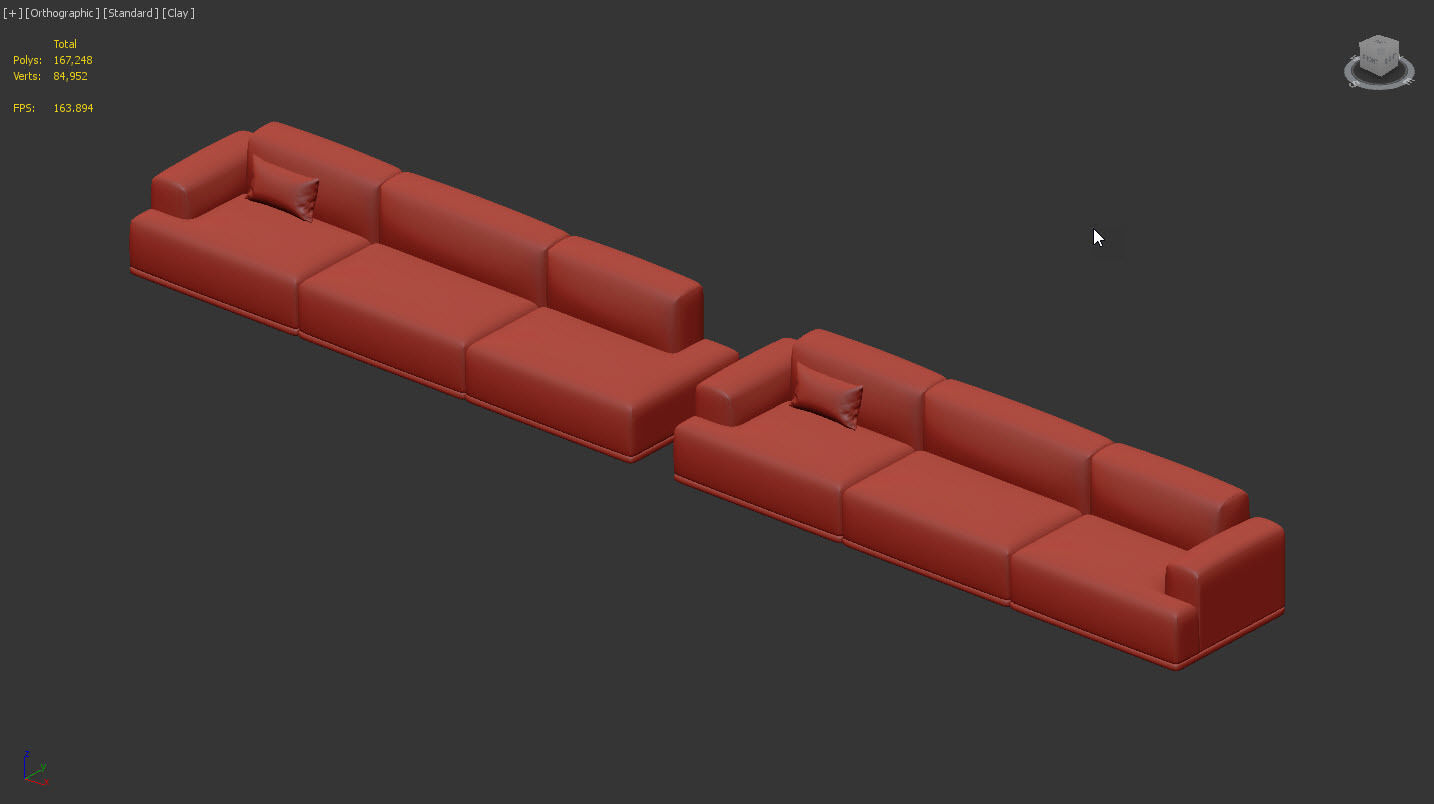 Connect Sofa 3 Seater 01 by Muuto 3D model_11