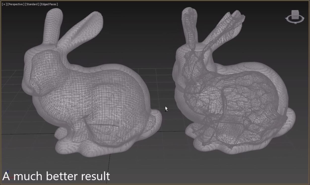 VdbRemesh for 3dsMax Low-poly 3D model_4
