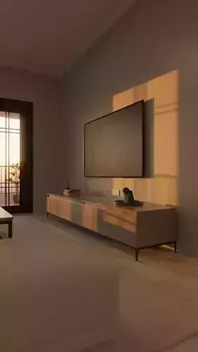 Living room 3D model