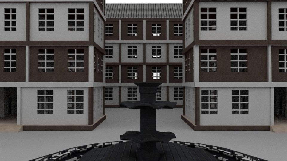 School environment 3D model_1