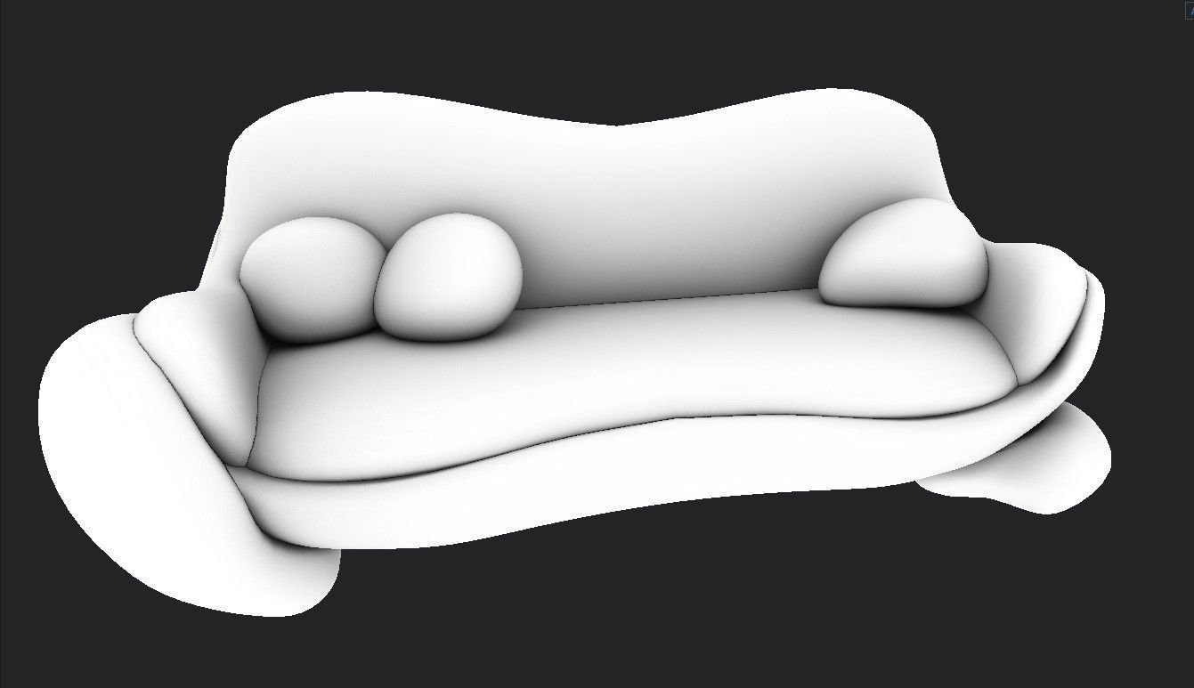 Bonetti Sofa Pbr 3D model_13