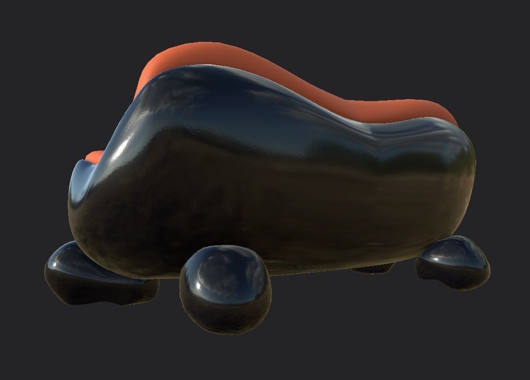 Bonetti Sofa Pbr 3D model_8