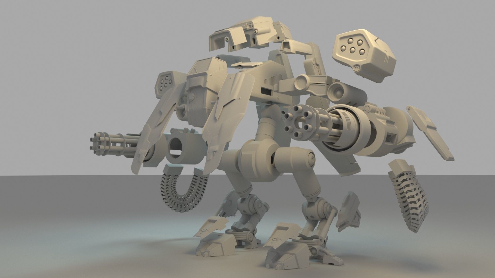 Robot from Stars 3D print model_12