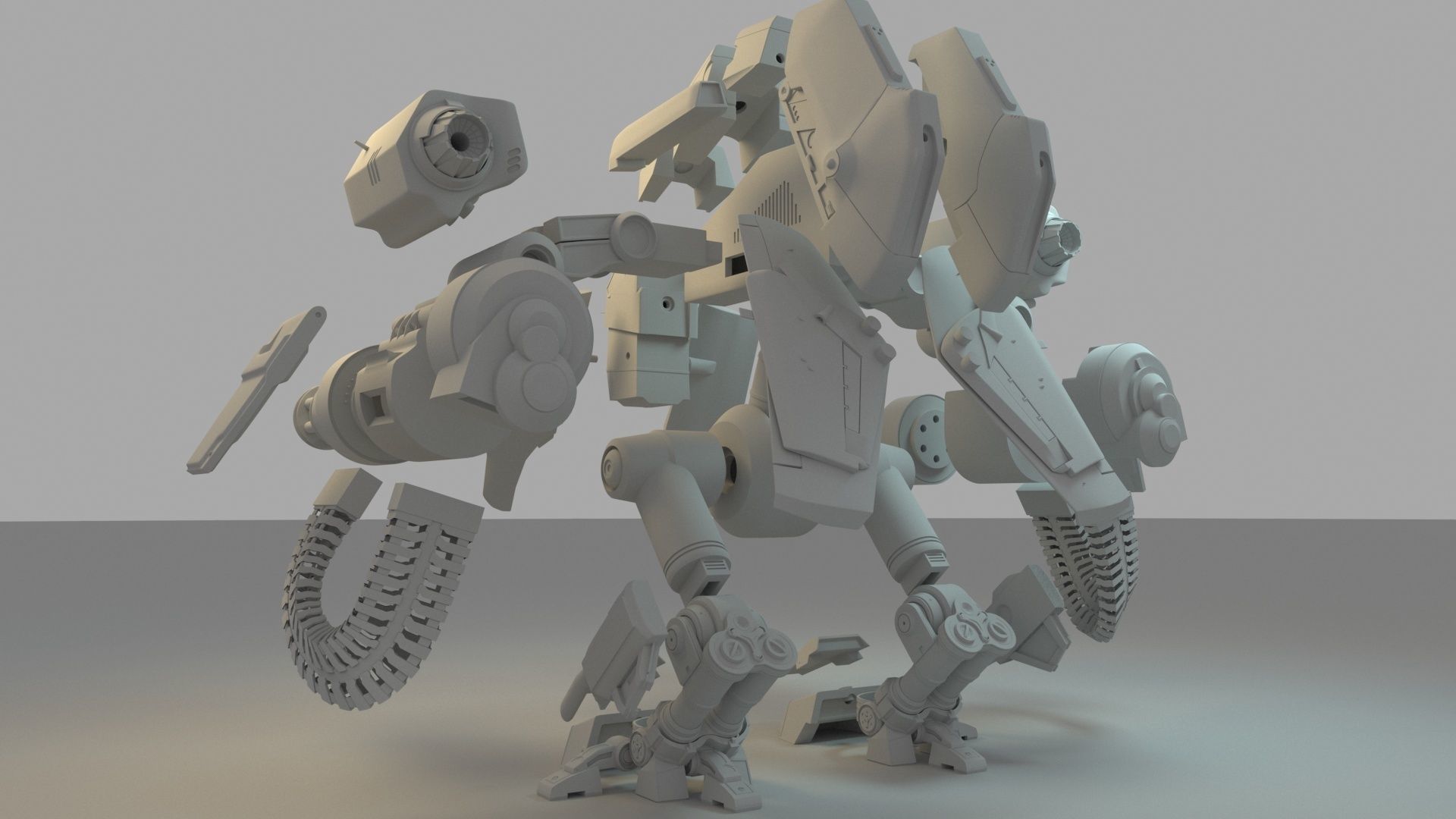 Robot from Stars 3D print model_11