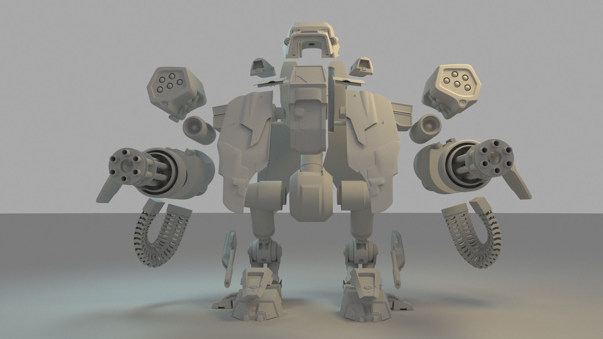 Robot from Stars 3D print model_18