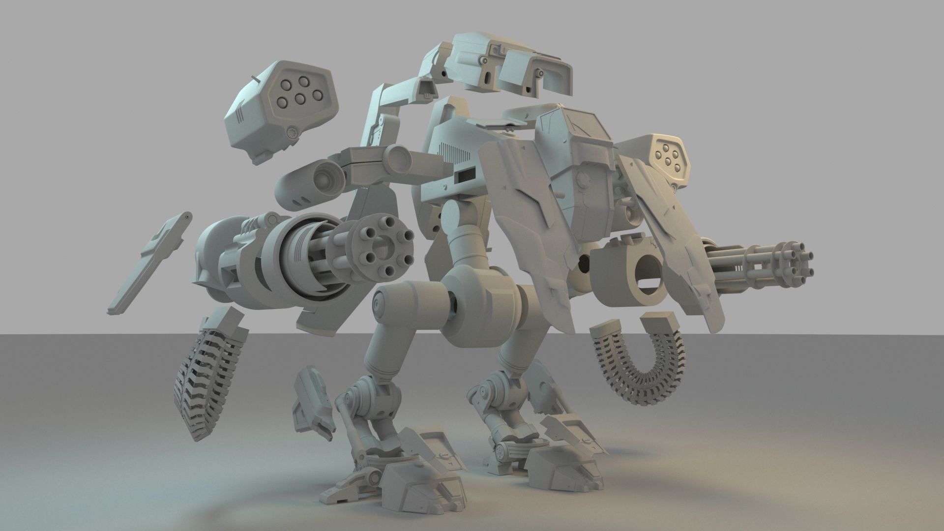 Robot from Stars 3D print model_10