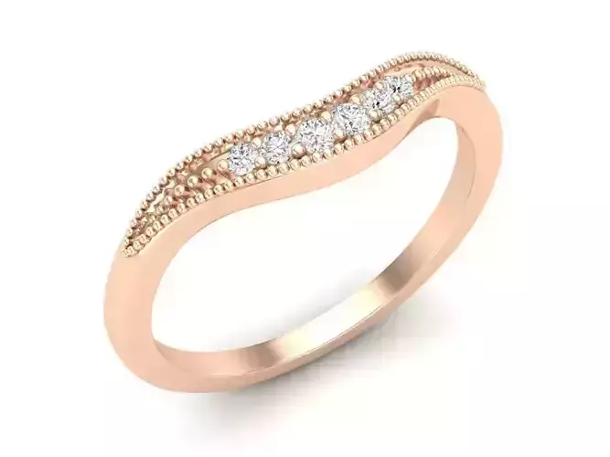 Diamond jewelry ring for woman