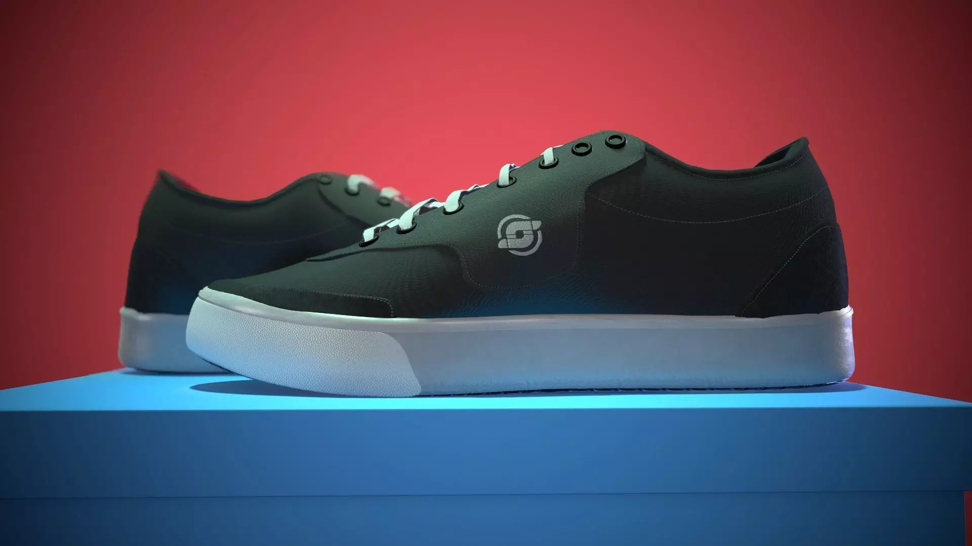 QNBR Parker 3D model Low-poly 3D model