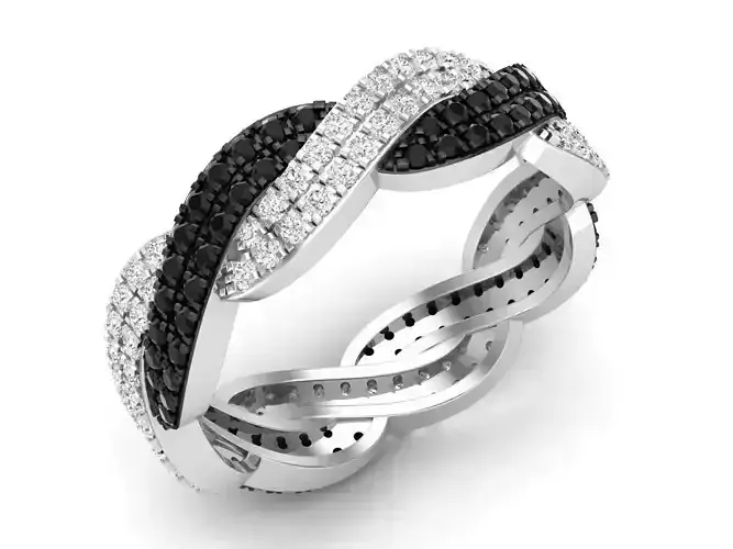 Diamond jewelry Eternity Band for woman