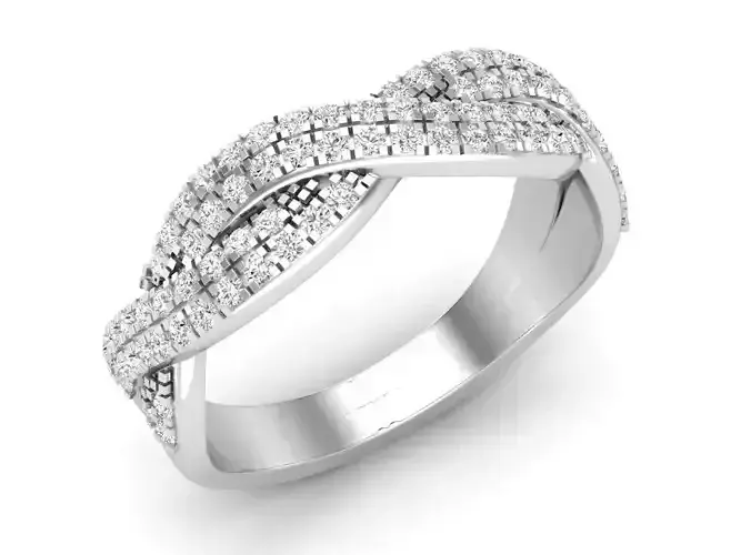 Diamond jewelry ring for woman