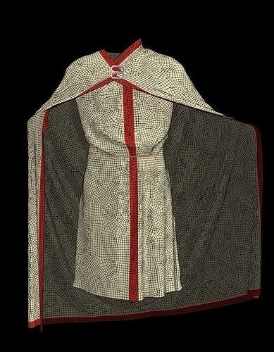 Roman senator tunic  3D model