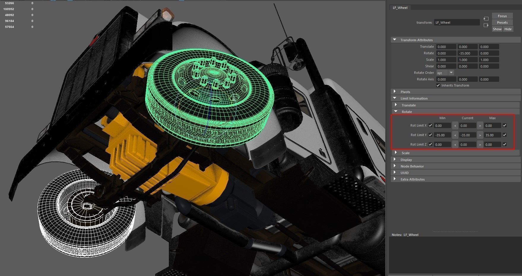 Peterbilt 379 Pack with interior  hquality 3D Model Collection_34