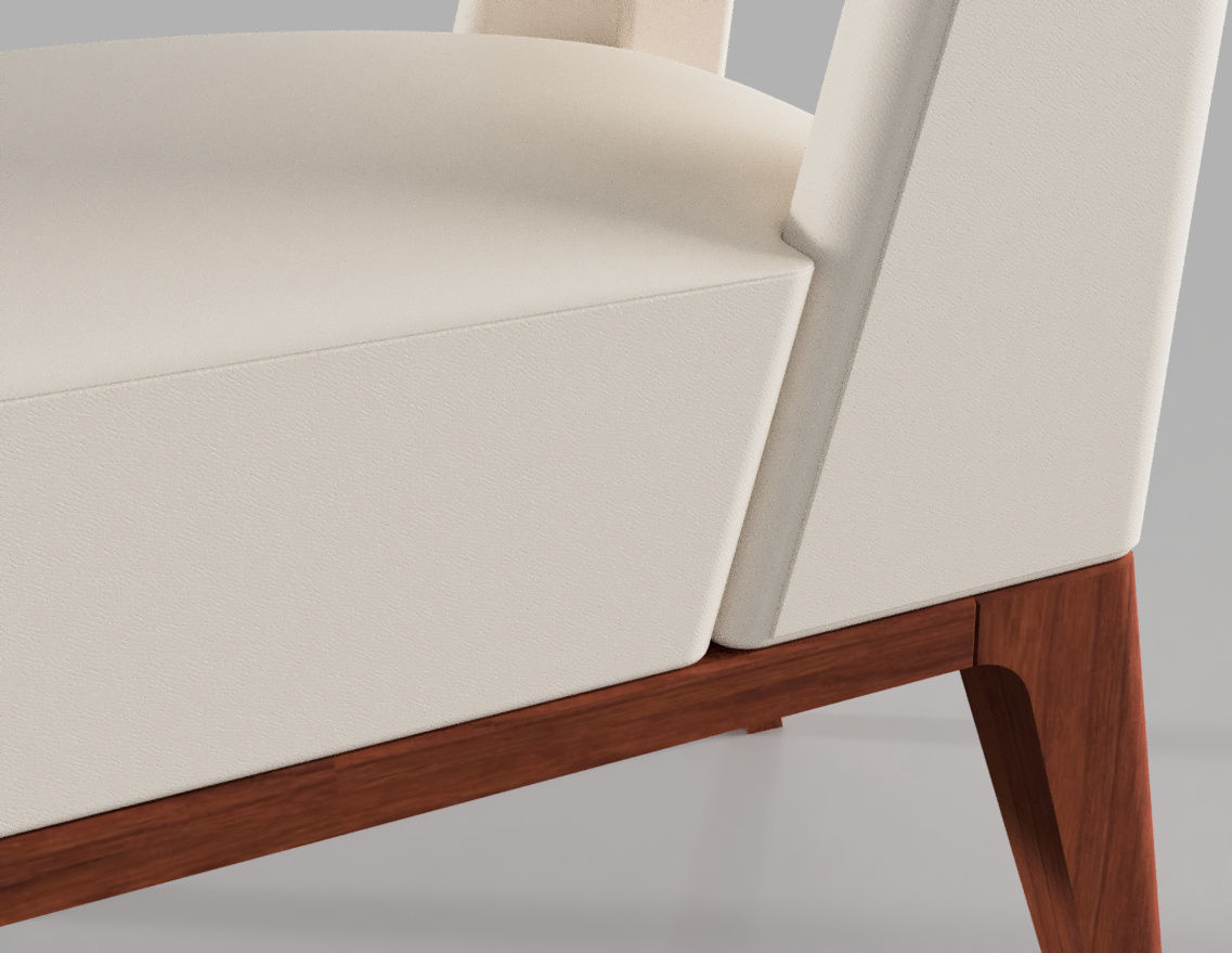 Dining Chair 3D model_1