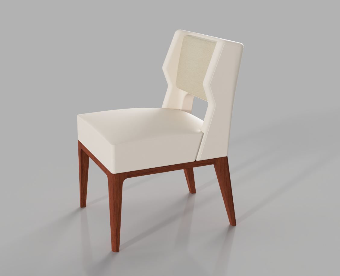Dining Chair 3D model_3