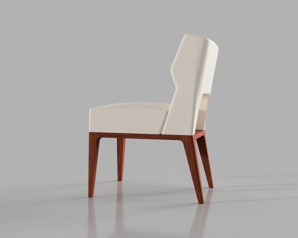 Dining Chair 3D model_4