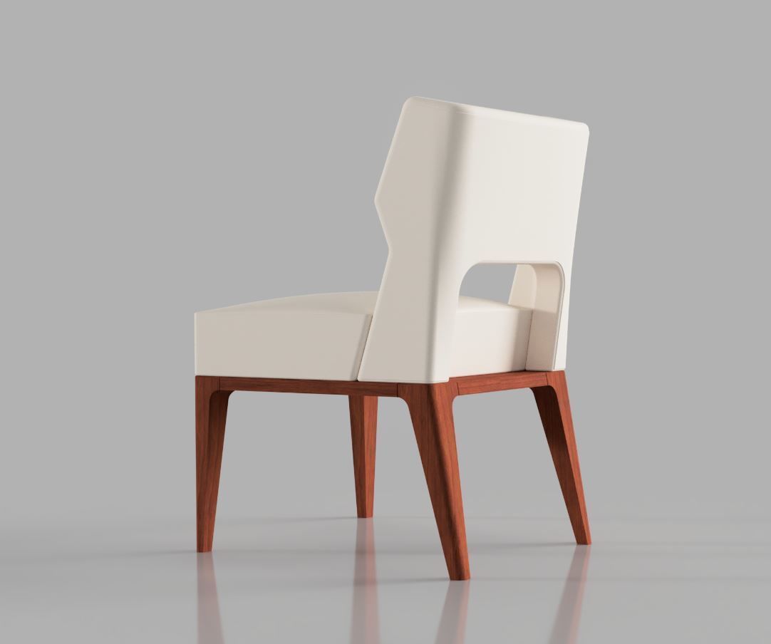Dining Chair 3D model_6