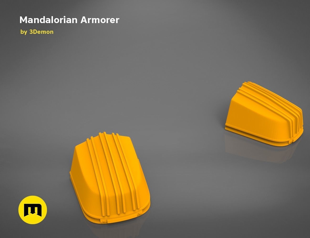 Mandalorian Armorer - Armor and tools 3D print model_15