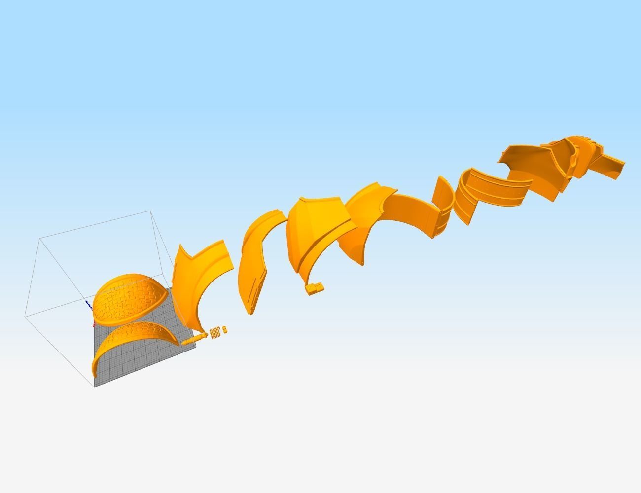 Mandalorian Armorer - Armor and tools 3D print model_26