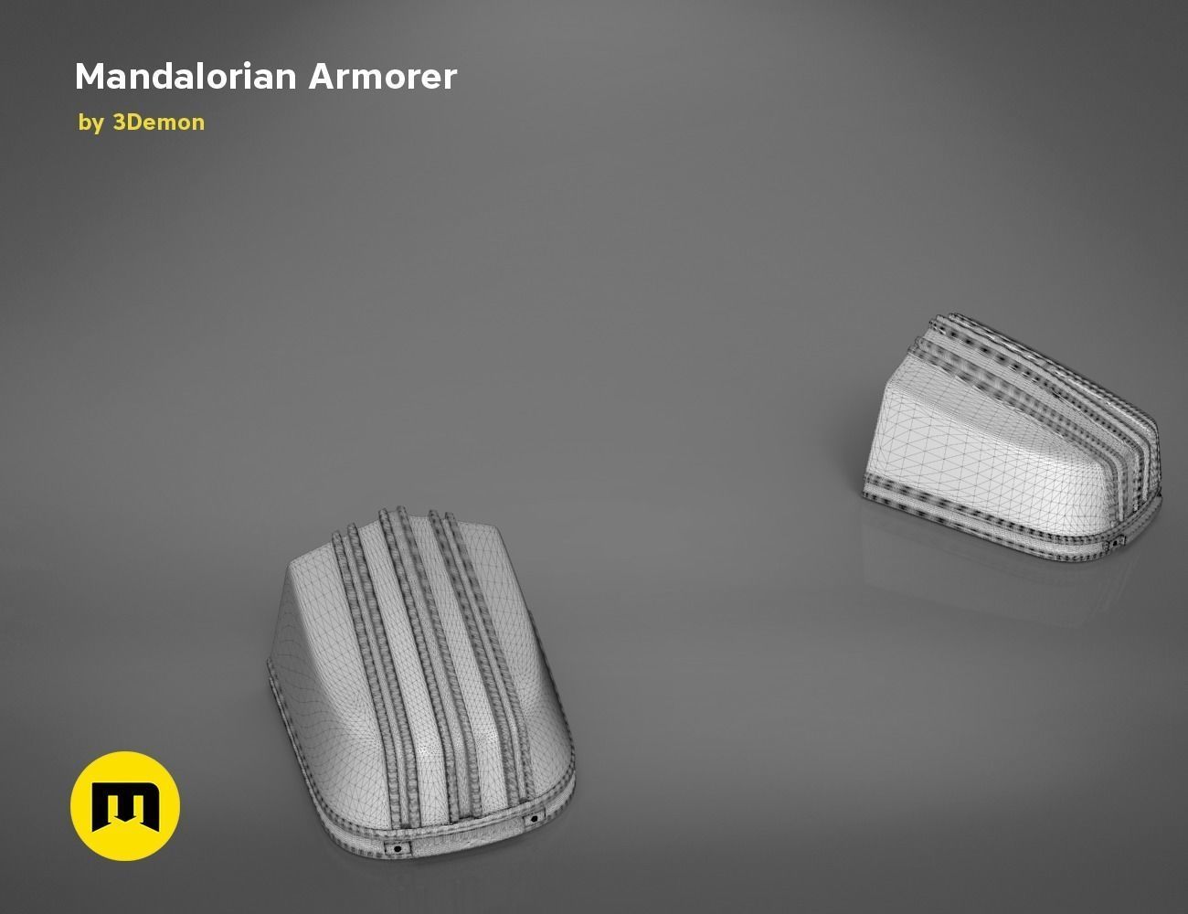 Mandalorian Armorer - Armor and tools 3D print model_21