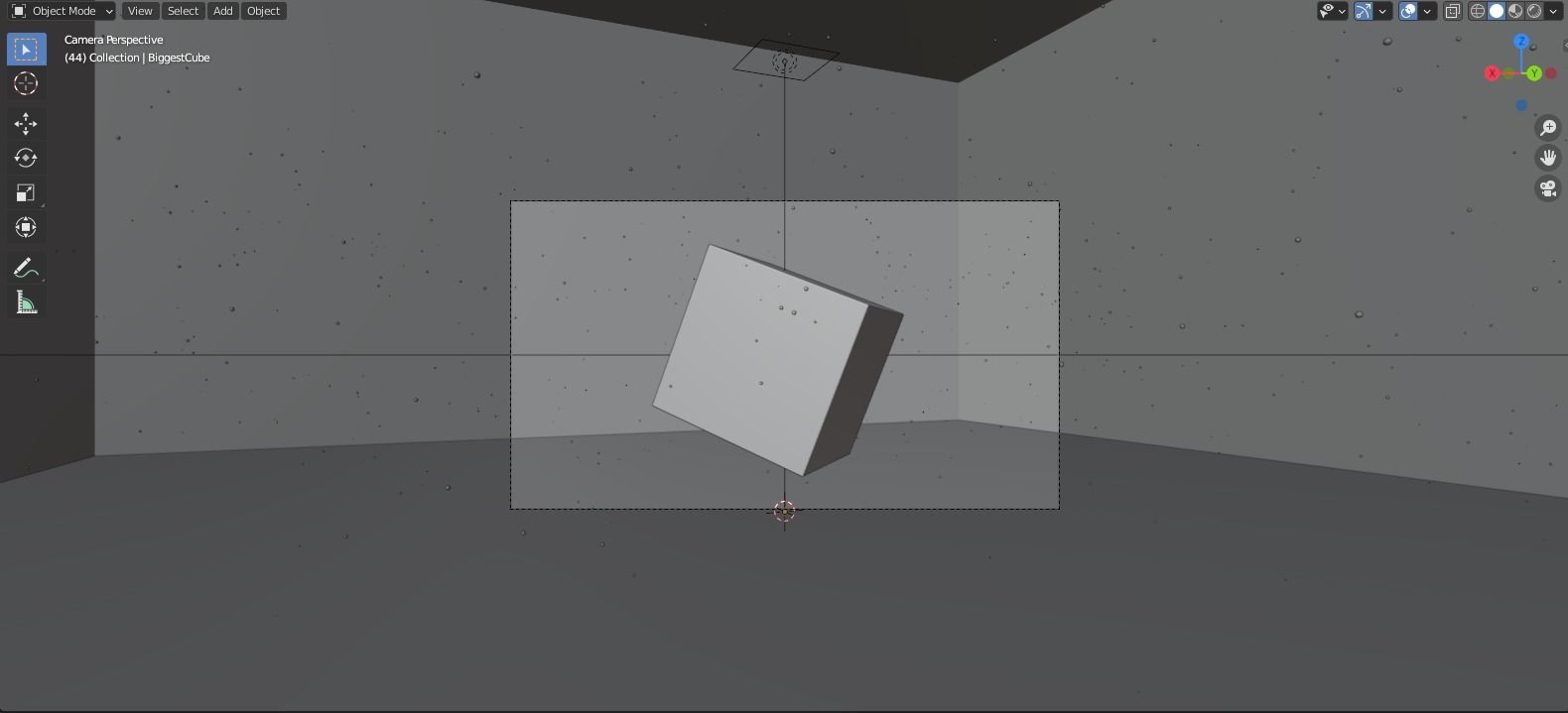 Glowing Cube with another Cube inside  3D model_1