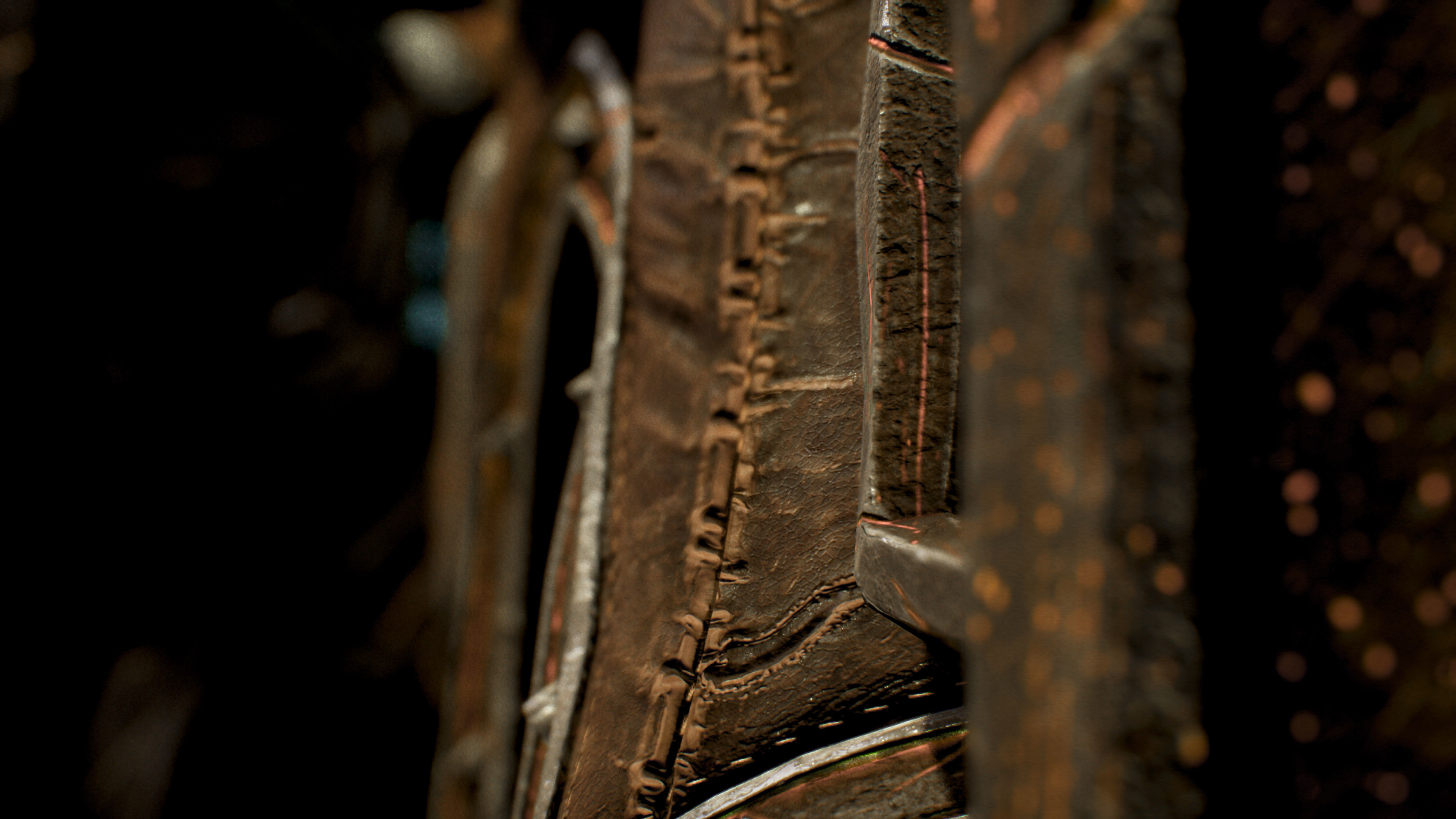 Warrior Low-poly 3D model_7