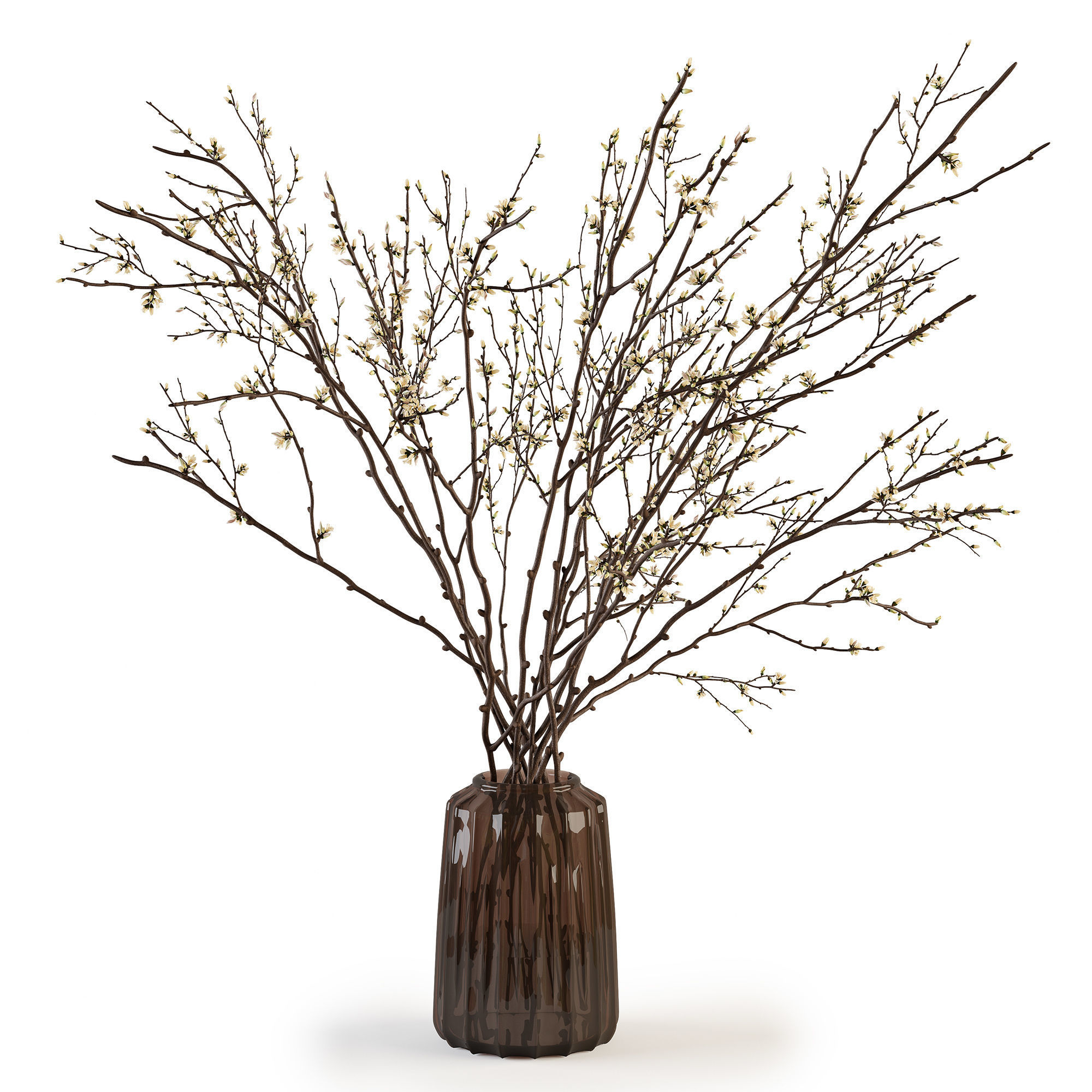 Branches in a vase 015 3D model_2