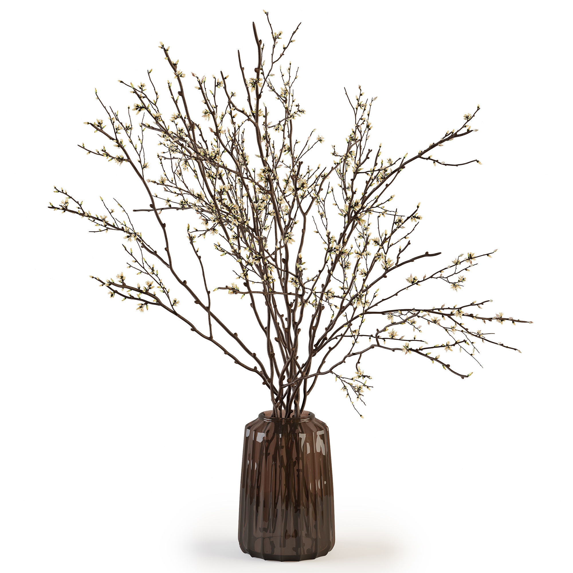 Branches in a vase 015 3D model_1