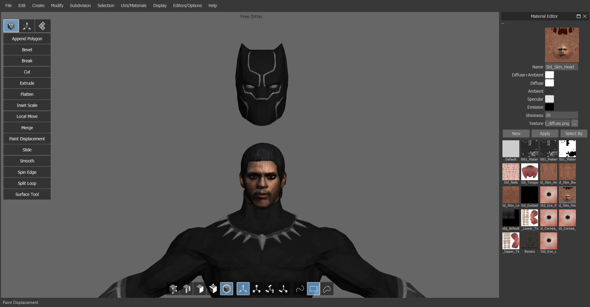 Black Panther 3D model_1