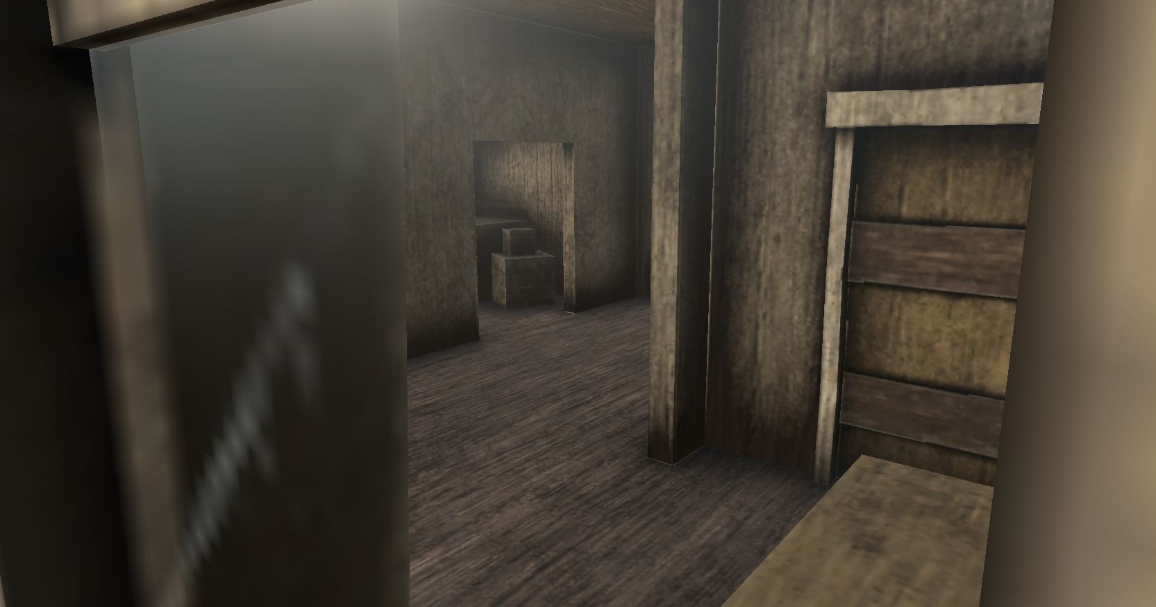 Western House 02 - Wild West Building - Backdrop Full Perm Low-poly 3D model_6