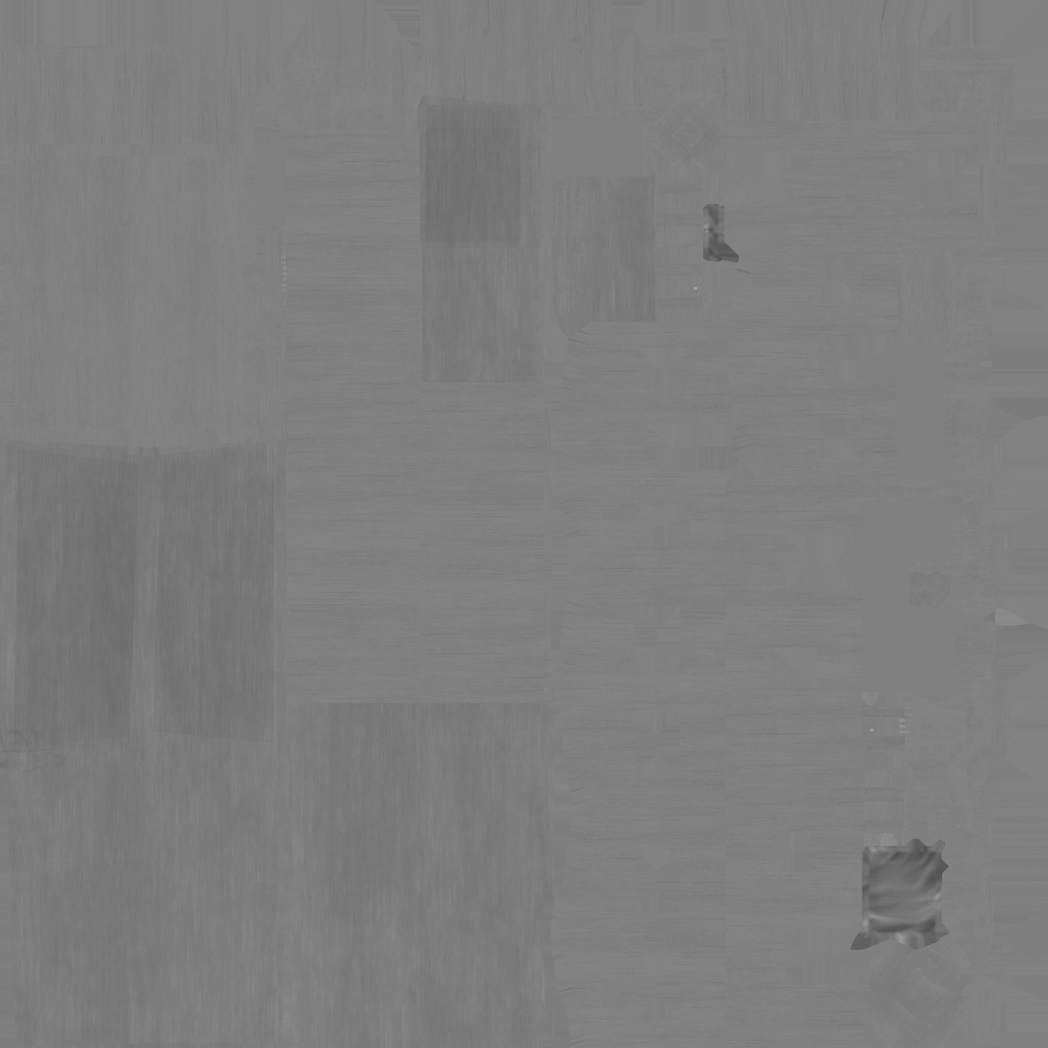 Western House 02 - Wild West Building - Backdrop Full Perm Low-poly 3D model_17