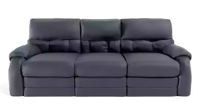 Classic Leather Couch