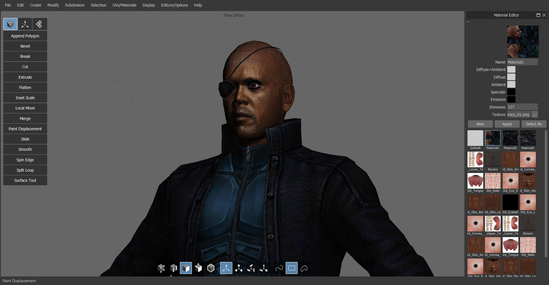 Nick Fury 3D model_3