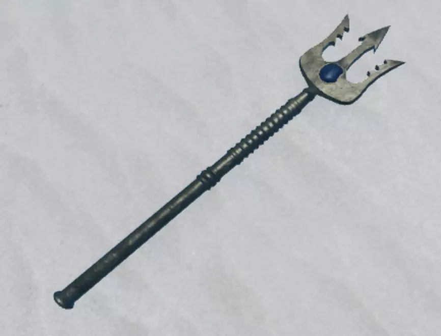 Mako Mermaids Trident Low-poly 3D model_0