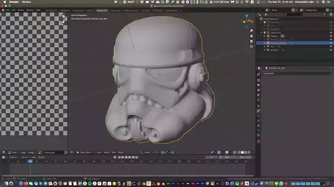 Stormtrooper helmet