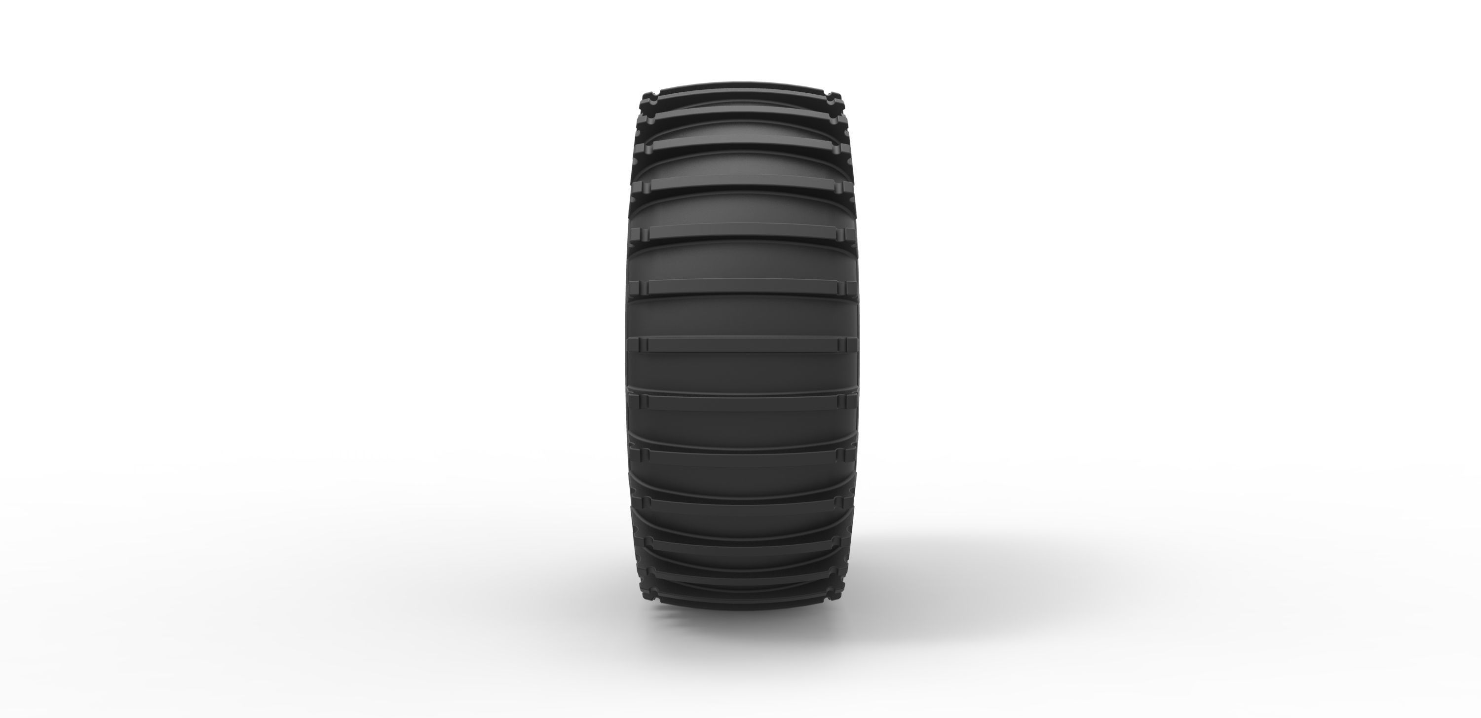 Wheel from Atlas ATV 3D model_2