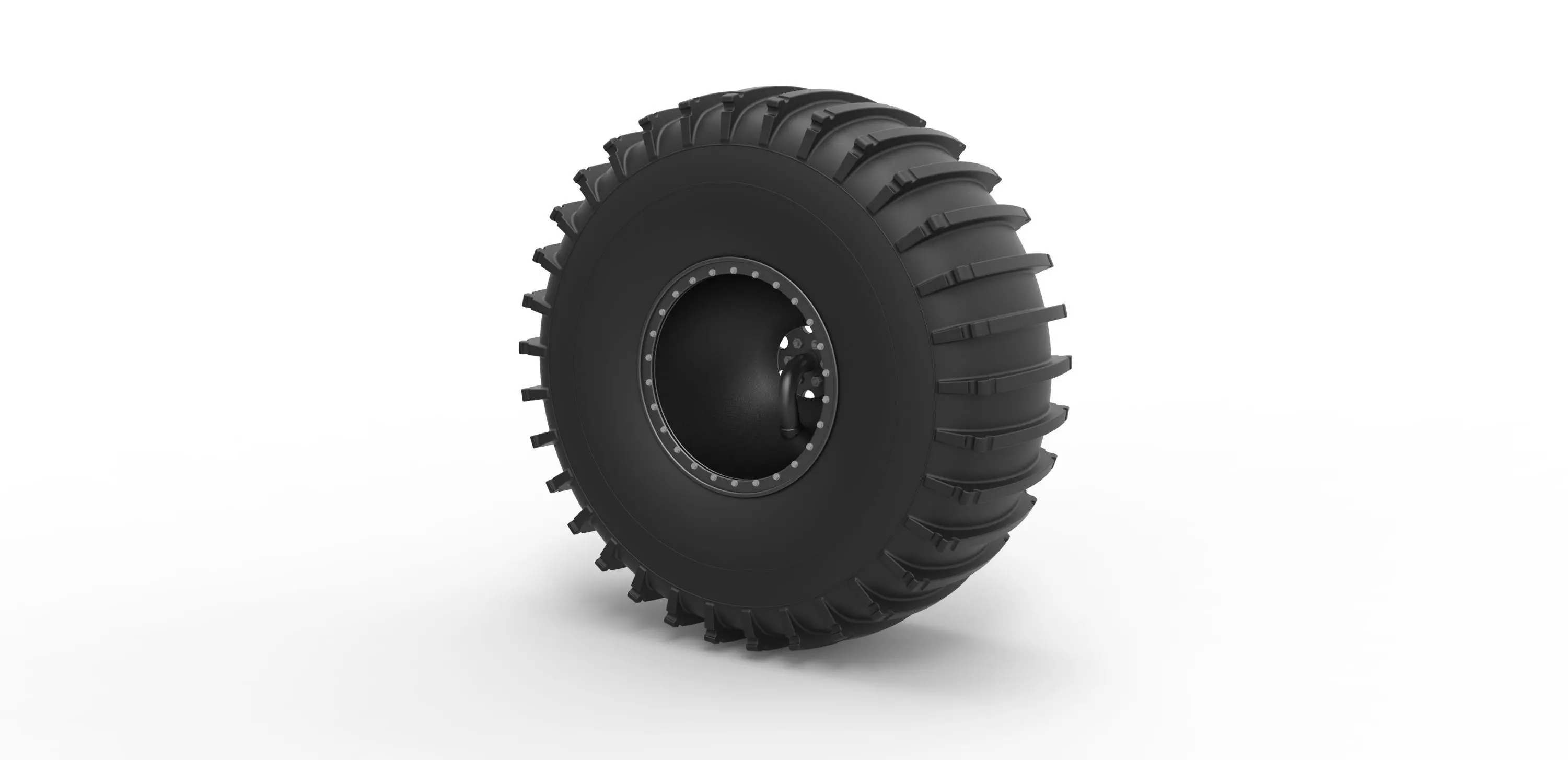 Wheel from Atlas ATV 3D model_0
