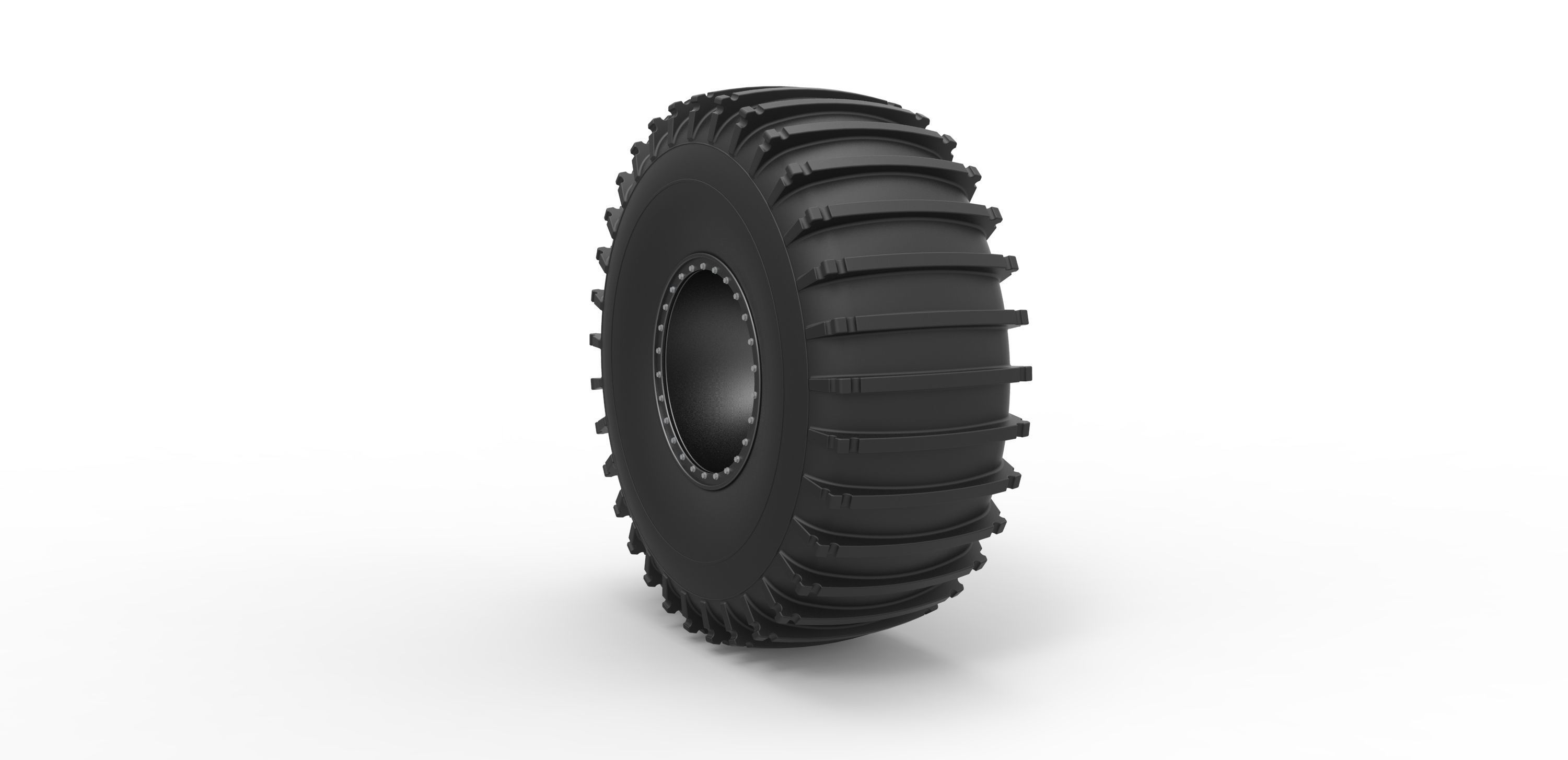 Wheel from Atlas ATV 3D model_1