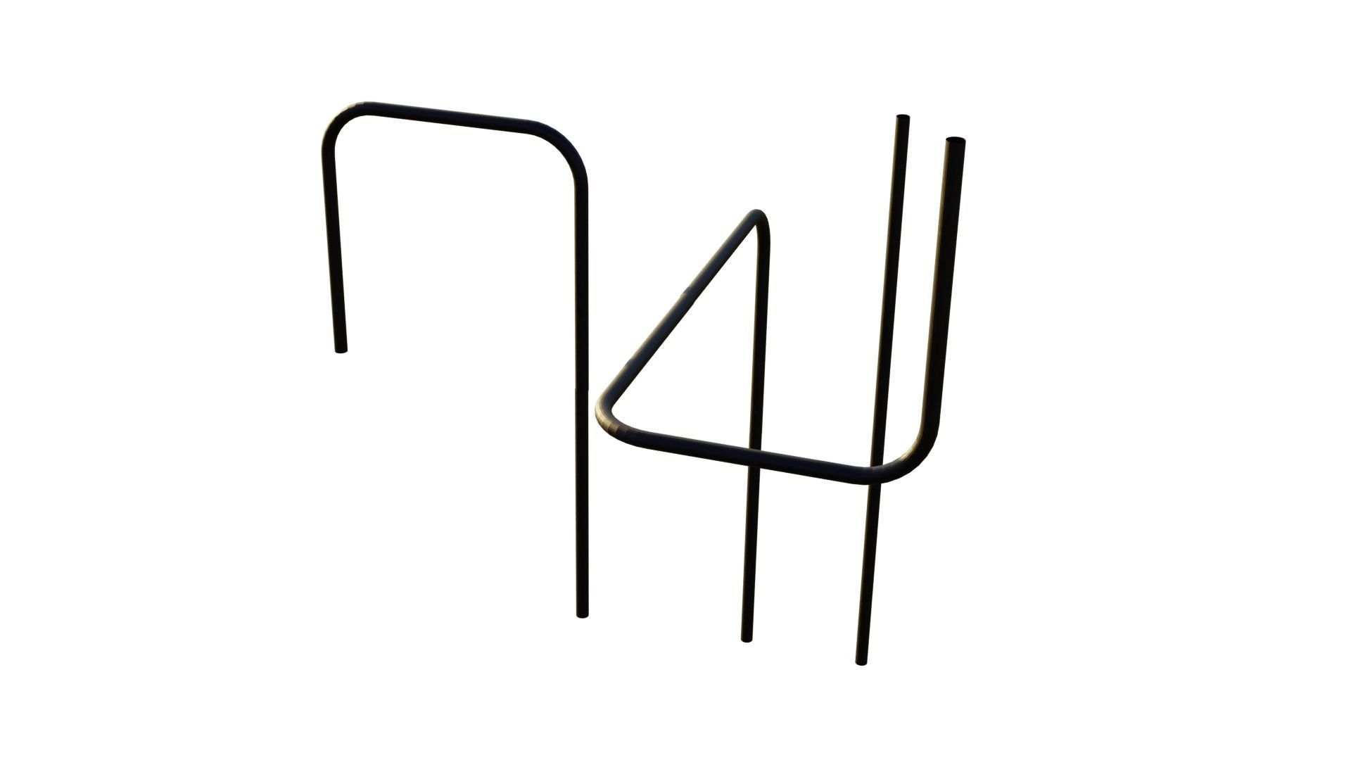 Simple Pipes Pack Free 3D model_1