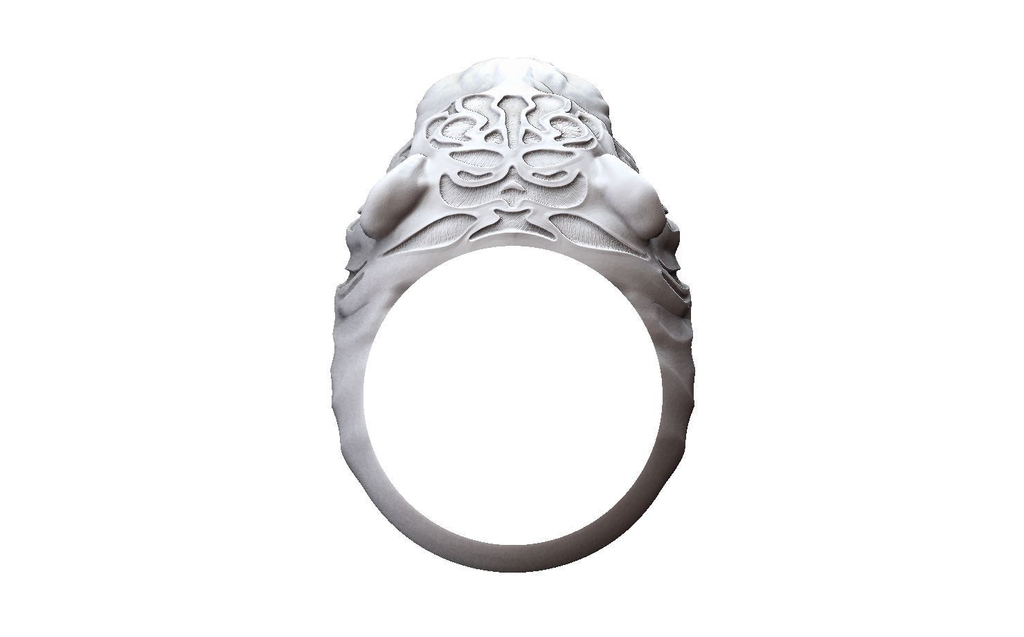 Tiger rings 3D print model_6